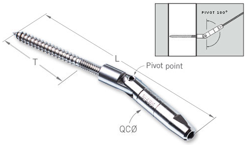 Feeney 9915 DL PKG Screws Fixed end, Atlantis, Ultra tec
