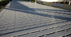 Thru Flow Decking  1'X4' grey